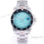 Swiss Quality Rolex DiW Submariner Aquamarine watch Citizen 40mm Baby Blue Dial